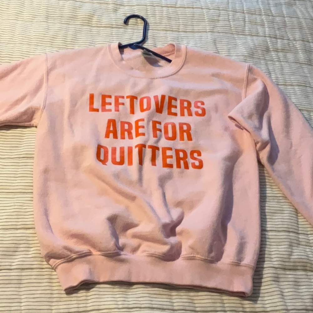 Pink crewneck